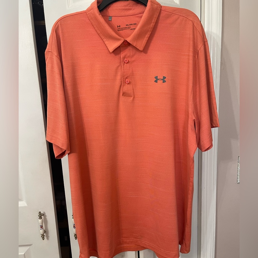 Men’s Under Armour Heatgear Polo shirt size XXL/2TG/2XG